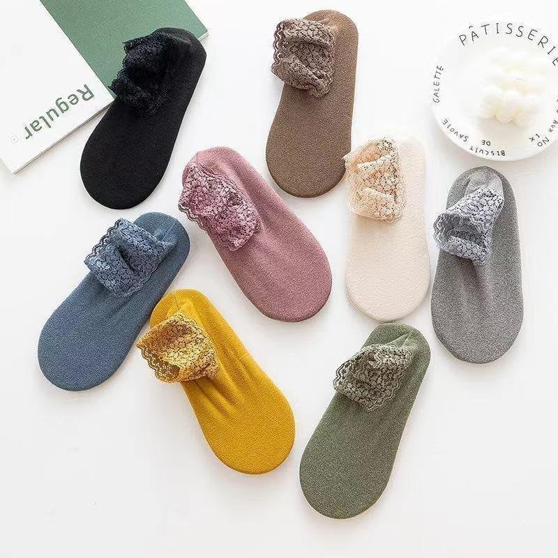 🔥HOT SALE - 49% OFF🔥New Fashion Lace Warmer Socks