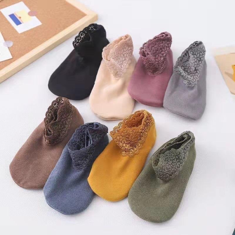 🔥HOT SALE - 49% OFF🔥New Fashion Lace Warmer Socks