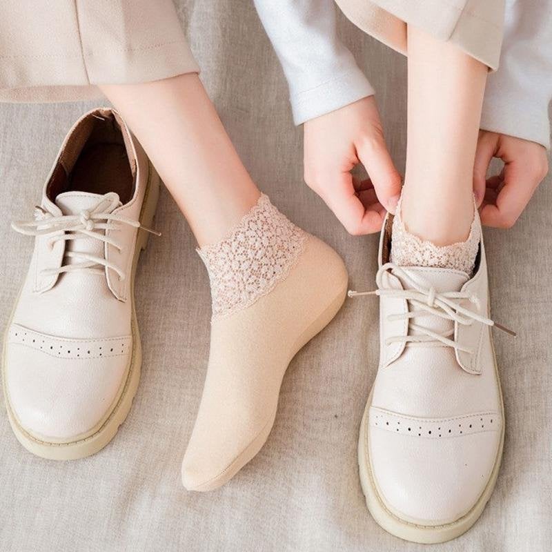 🔥HOT SALE - 49% OFF🔥New Fashion Lace Warmer Socks