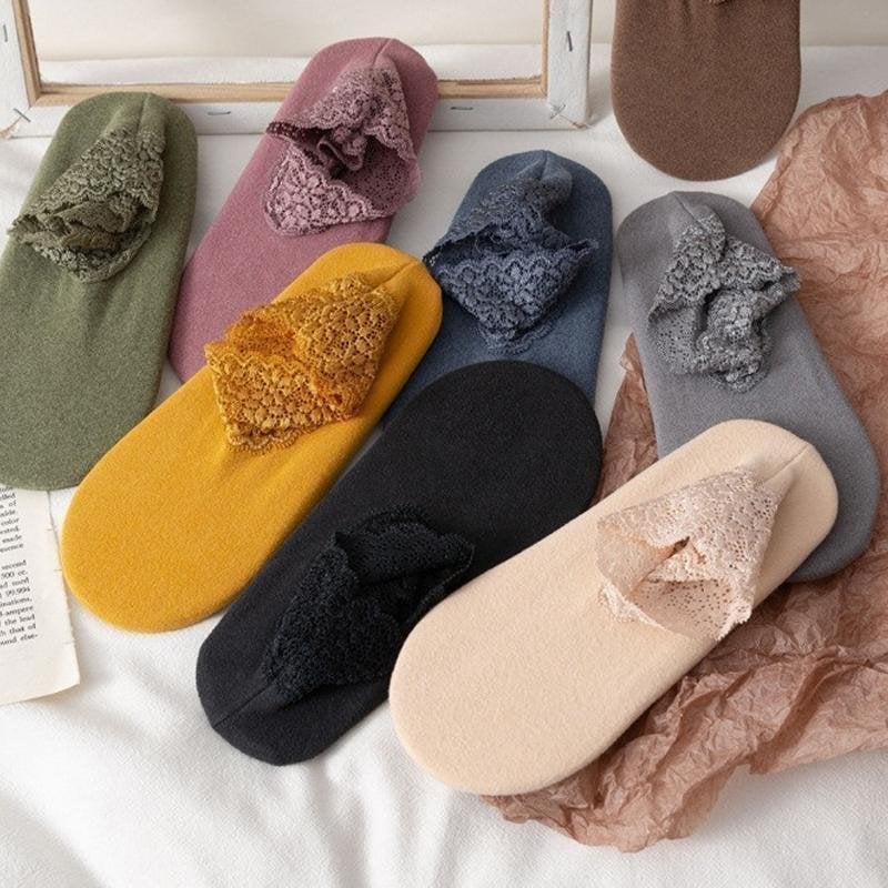 🔥HOT SALE - 49% OFF🔥New Fashion Lace Warmer Socks